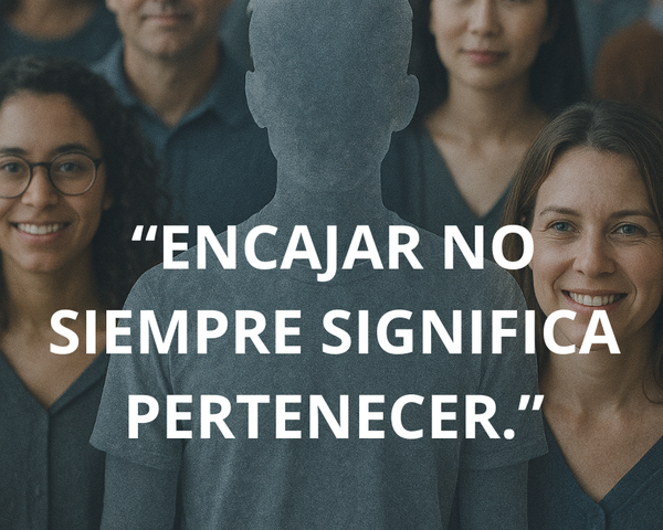 Camuflaje social: el costo invisible de encajar